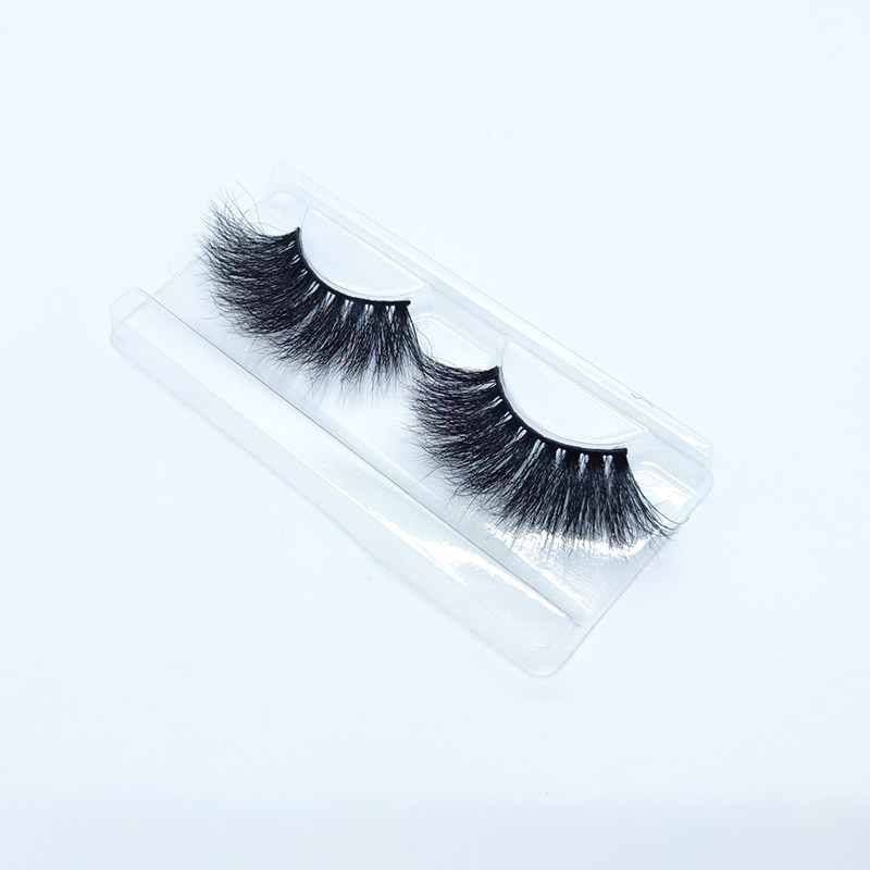 100% 밍크 속눈썹 인조 속눈썹 25MM 솜털 드라마틱 인조 밍크 속눈썹