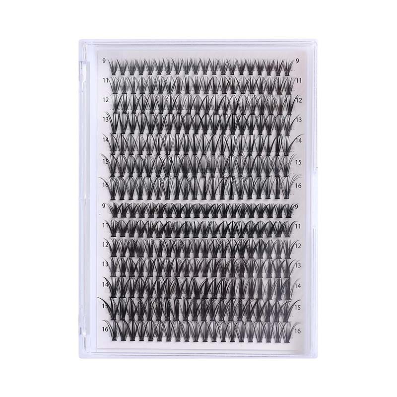 Sparkling Eyelashes의 30D 40D 9-18mm 클러스터 속눈썹 혼합 트레이로 완벽한 속눈썹 연장을 달성하세요