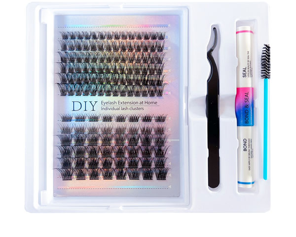 자연스러운 DIY 밍크 속눈썹 연장을 위한 최고의 Pingdu Sparkling Eyelash® 제품
