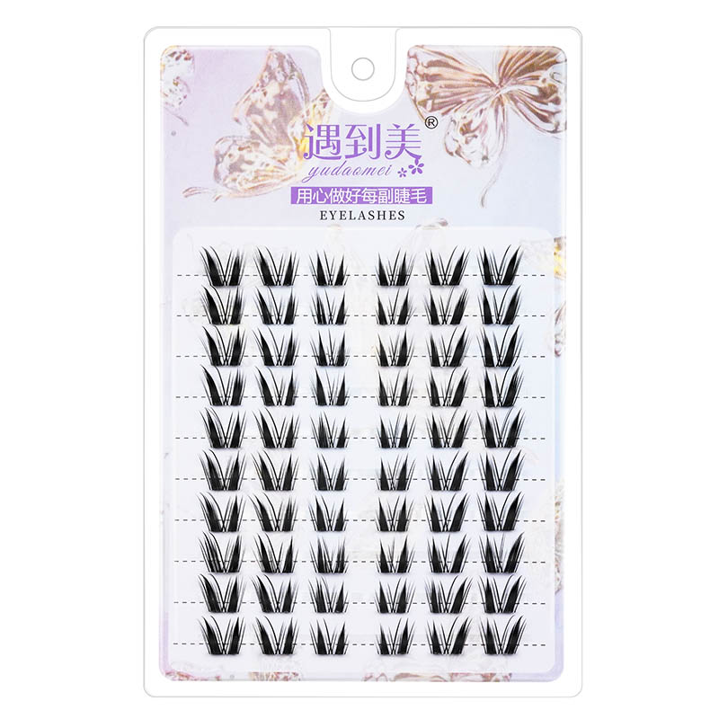 자연적인 개인 속눈썹 금붕어 꼬리 DIY 속눈썹 연장